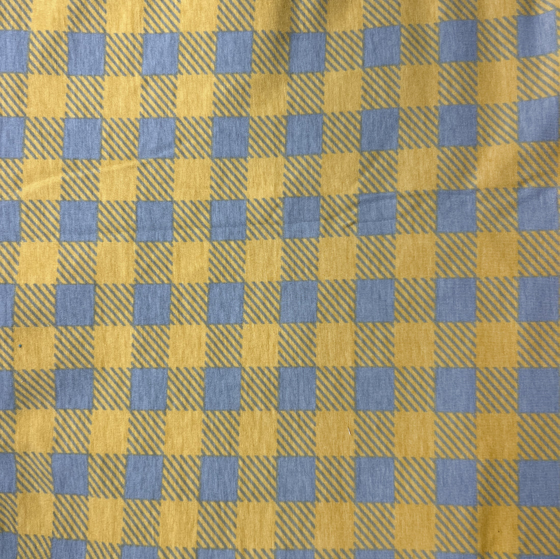 Elvelyckan Euro Organic yellow Buffalo check 2m