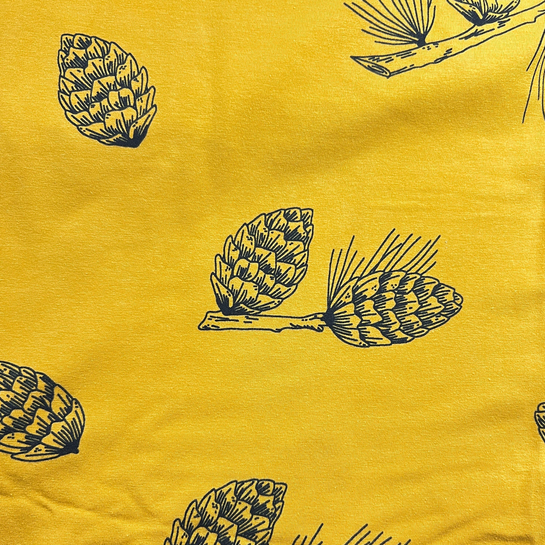 Bloome Copanhagen Euro Organic Mustard Pinecones CL 1m