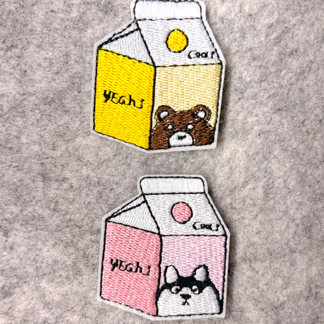 Kawaii Bear Milk Patch