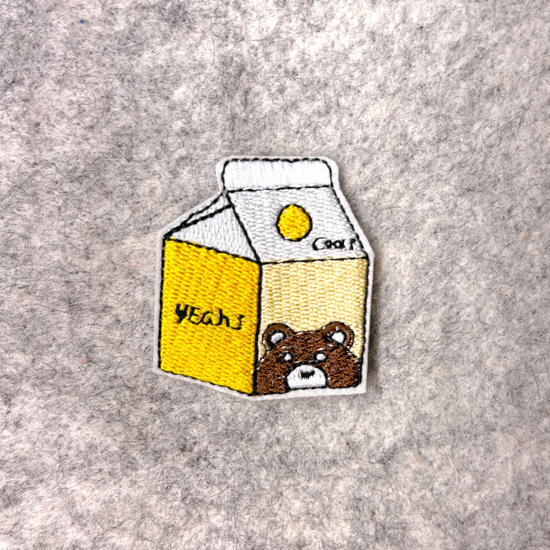 Kawaii Bear Milk Patch
