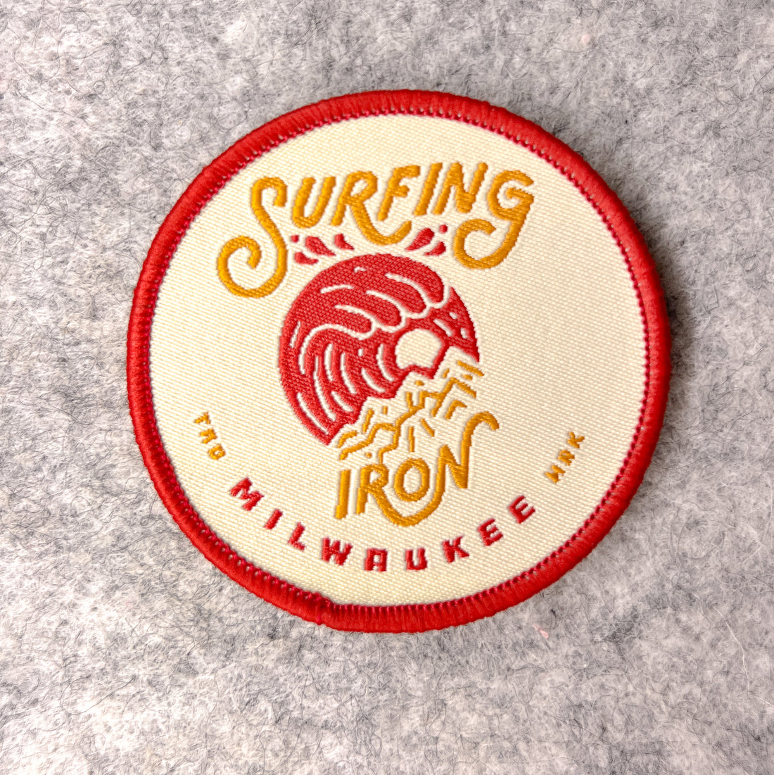 Surfing Iron Patch