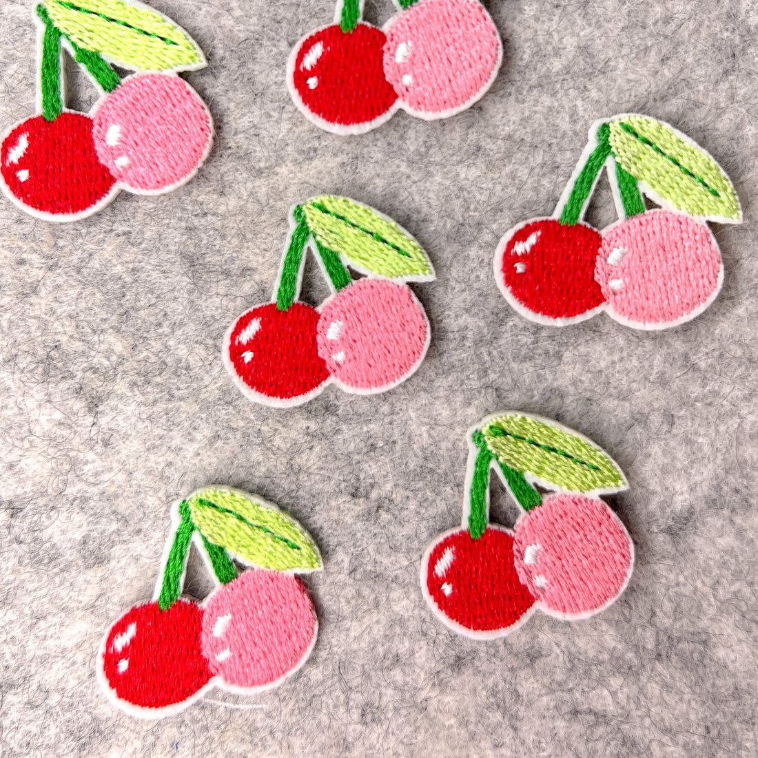 Cherry Iron-on Patch