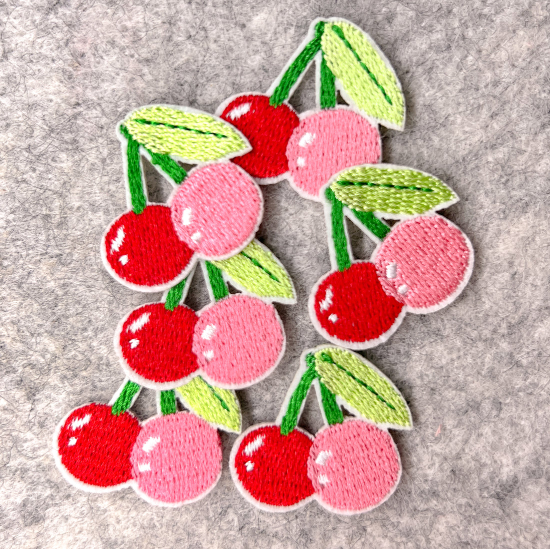 Cherry Iron-on Patch