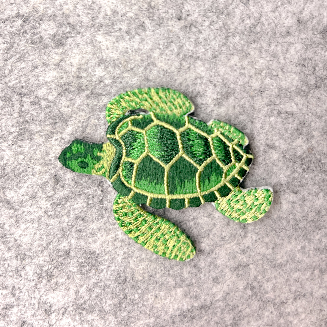Turtle Applique Iron-on Patch