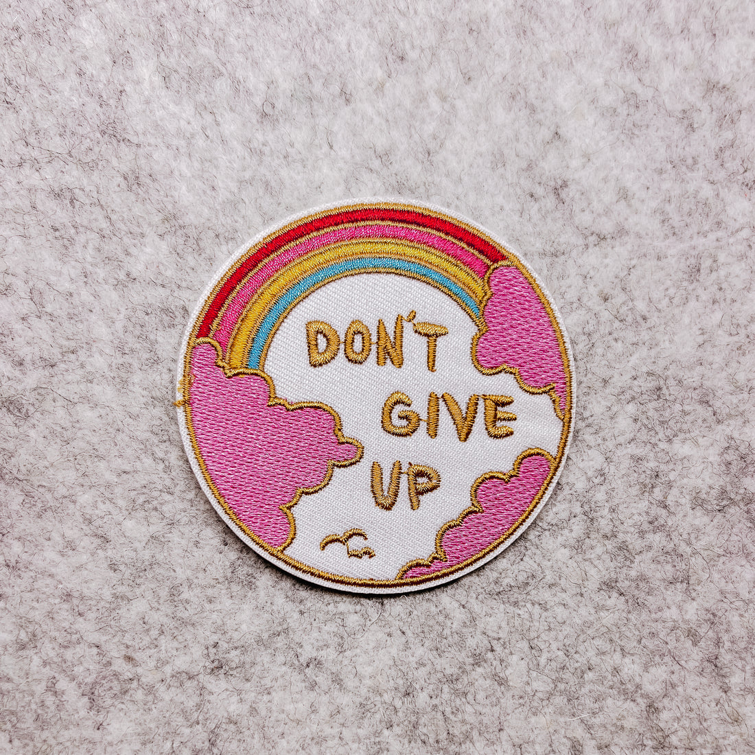 Don't Give Up Inspiration Patch