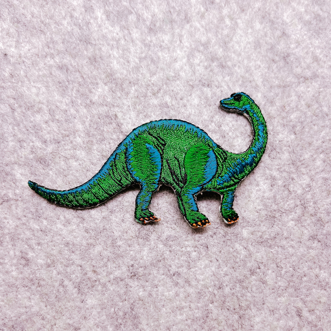 Green Brontesaurus Patch