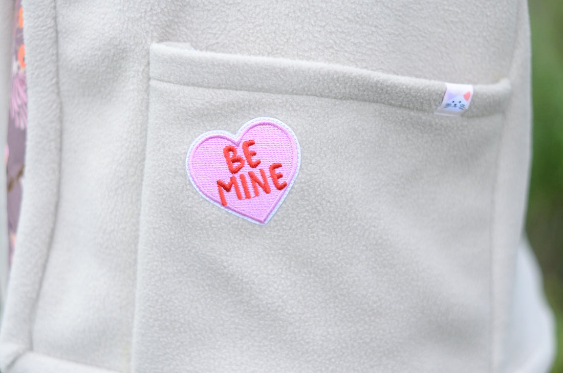 Be Mine Conversation Heart Patch