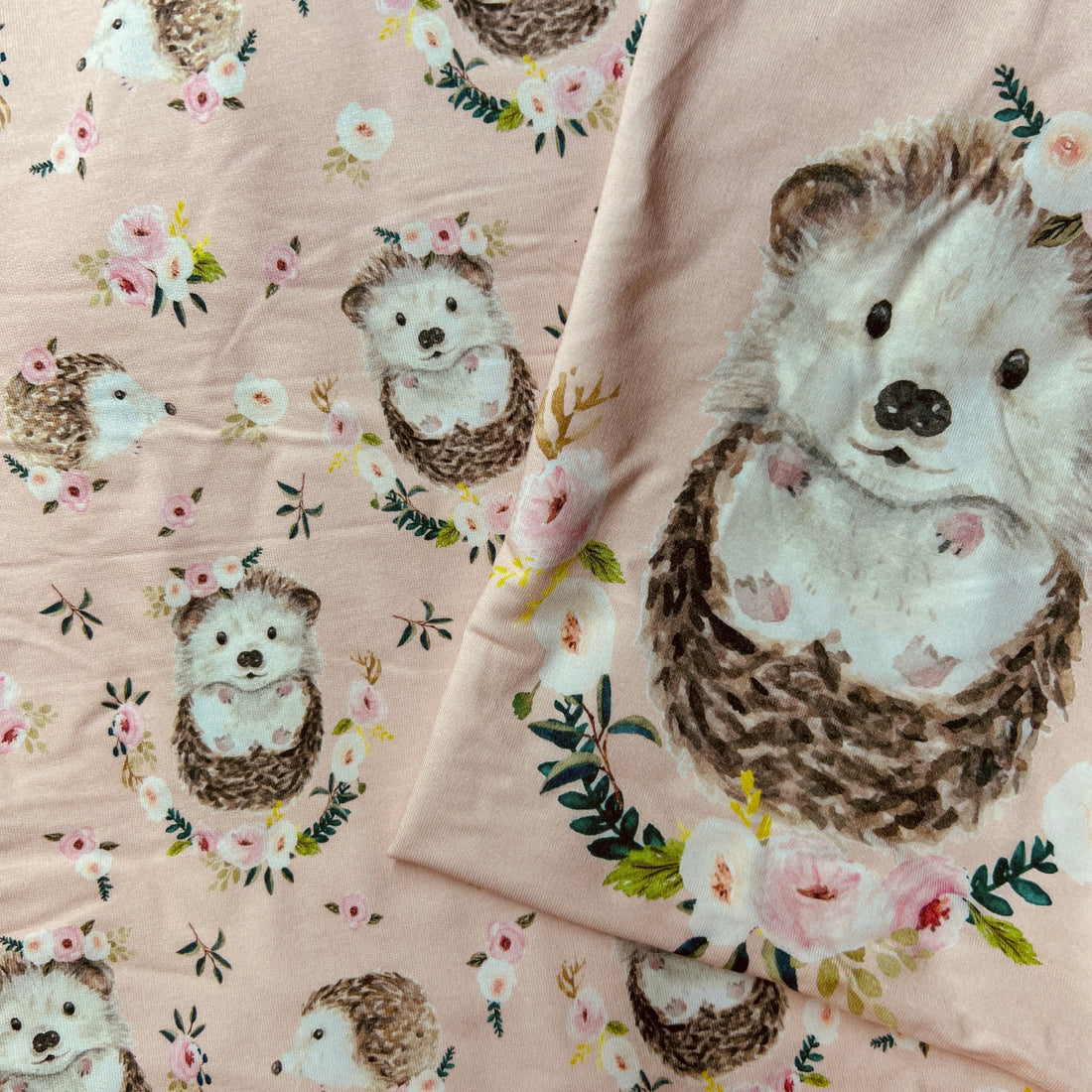 PLK Hedgehogs Blush FT 1/2m