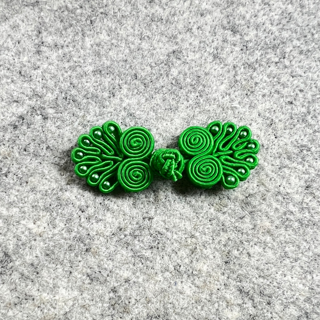 Qipao Button Pankou Button Cheongsam Decorative Closure Set of 2 for your Hong Bao Wonderful Sews Dress