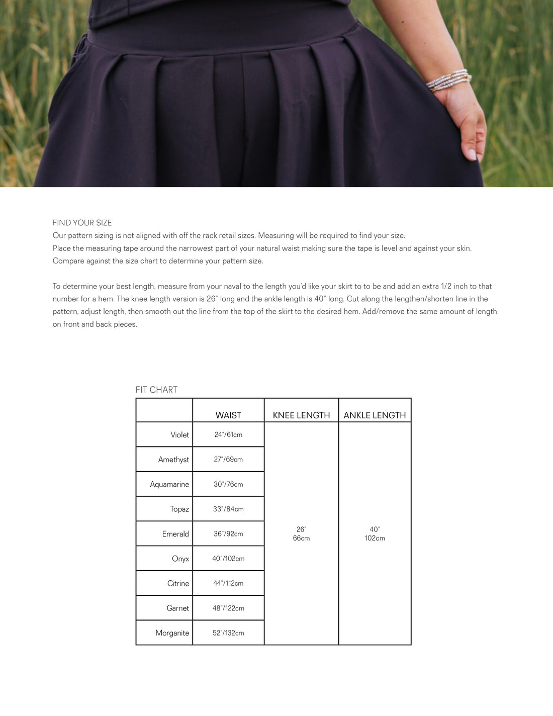 Elysian Culottes and Skirt
