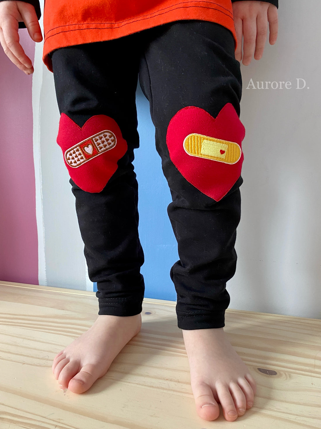 Yellow Bandaid with Heart