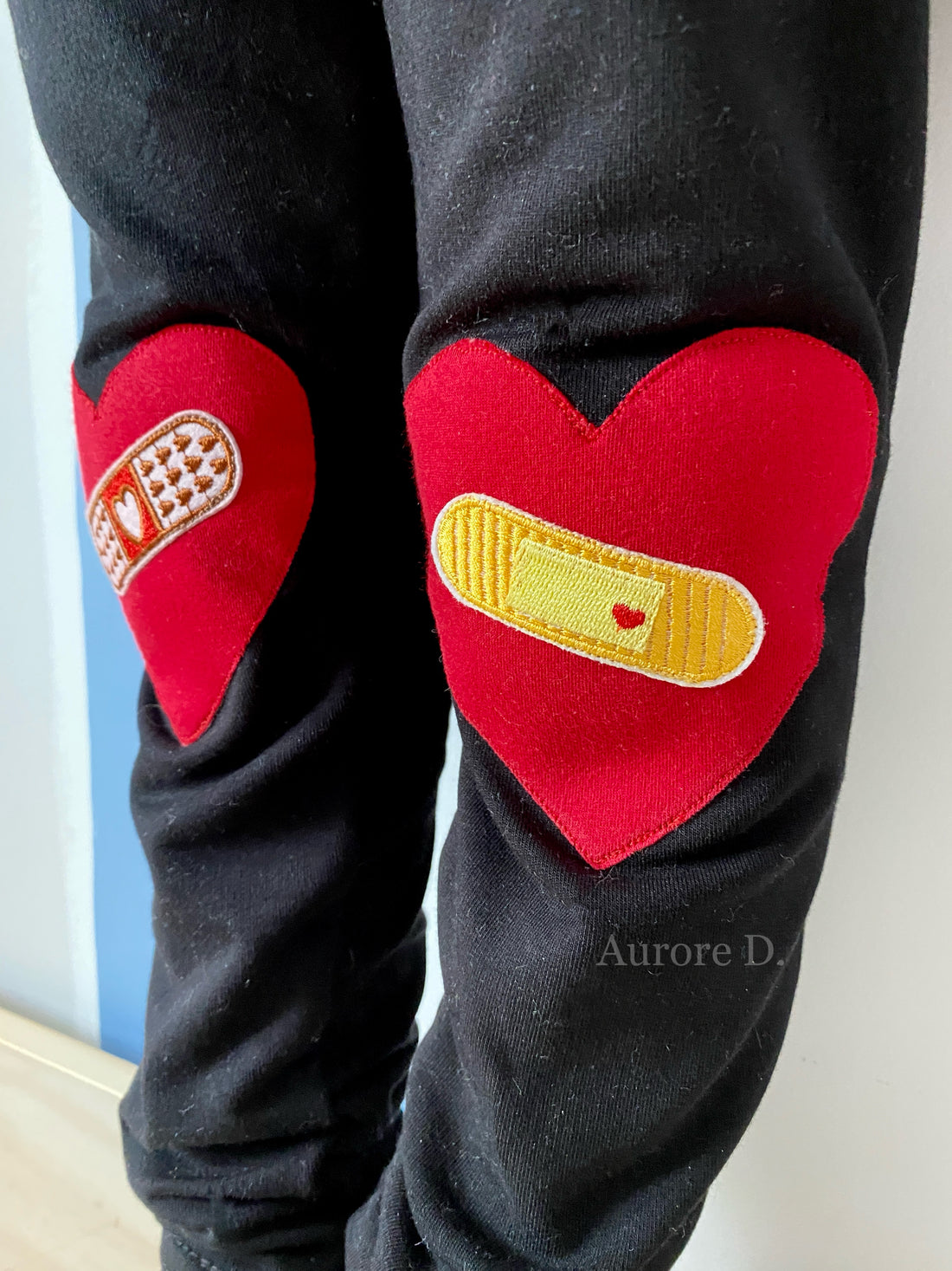 Yellow Bandaid with Heart