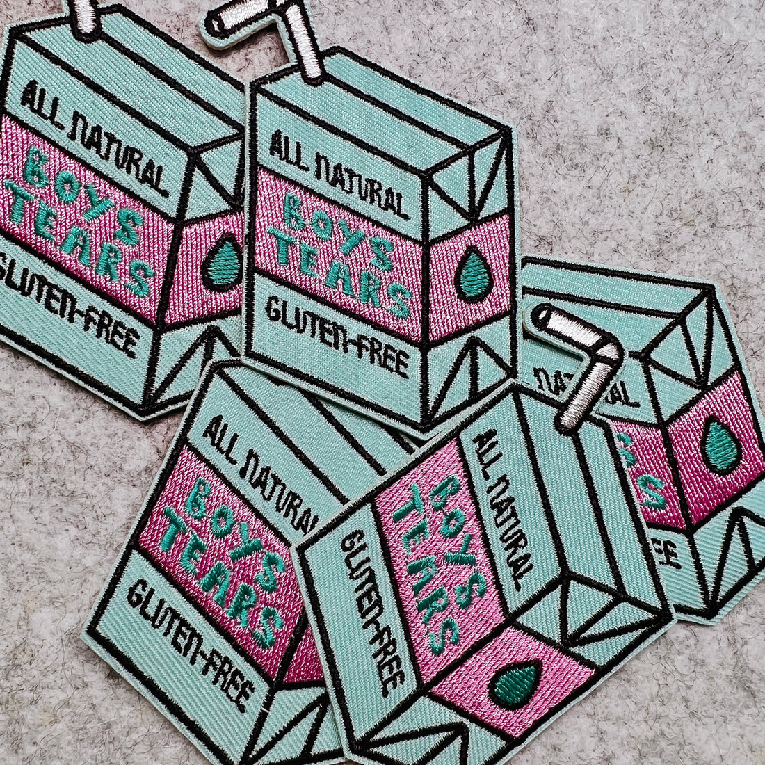 Boys Tears Juice Box Patch