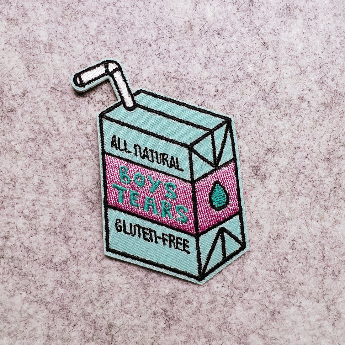 Boys Tears Juice Box Patch