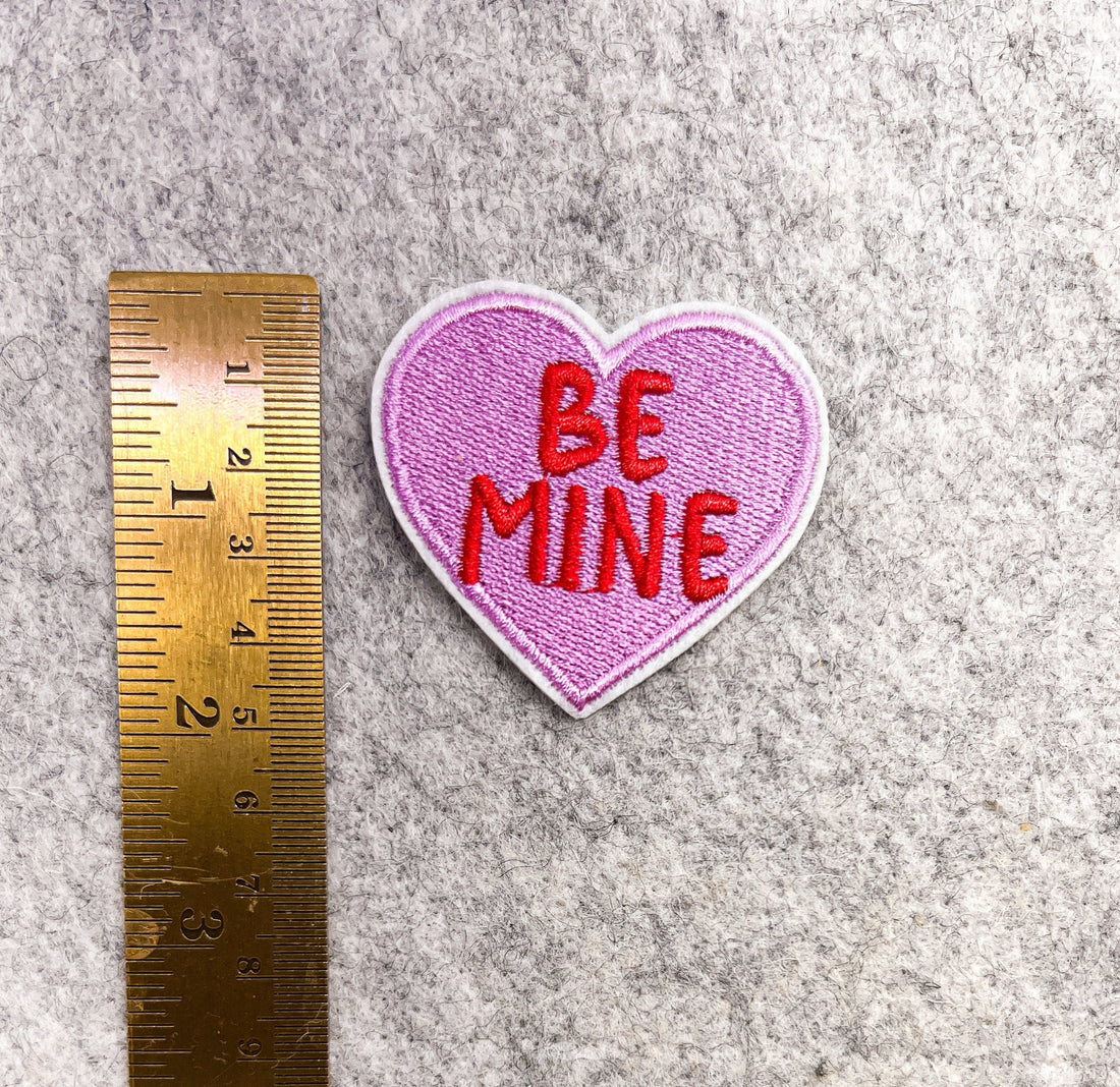 Be Mine Conversation Heart Patch