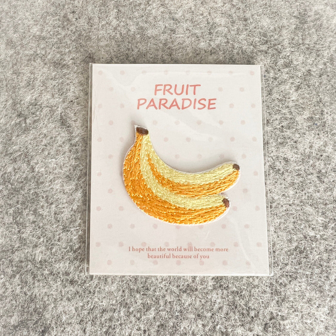 Banana Iron-on Patch