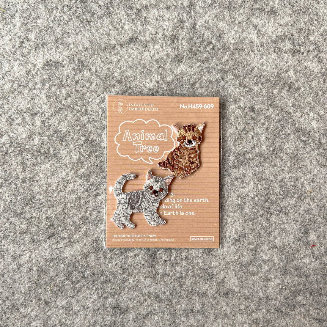 Cute Kitty Cats Iron-on Patch