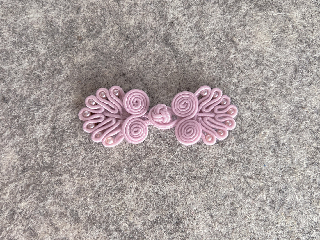 Qipao Button Pankou Button Cheongsam Decorative Closure Set of 2 for your Hong Bao Wonderful Sews Dress