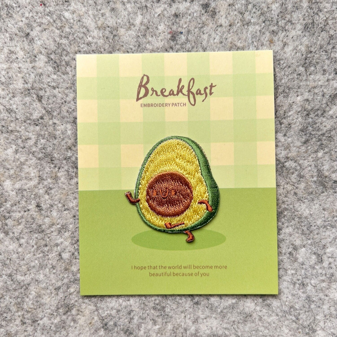 Avocado Iron-on Patch
