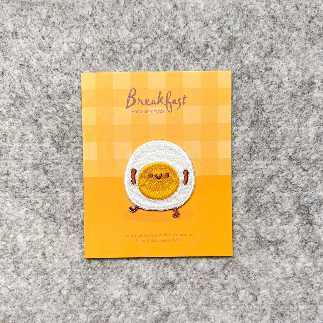 Egg Iron-on Embroidery Patch