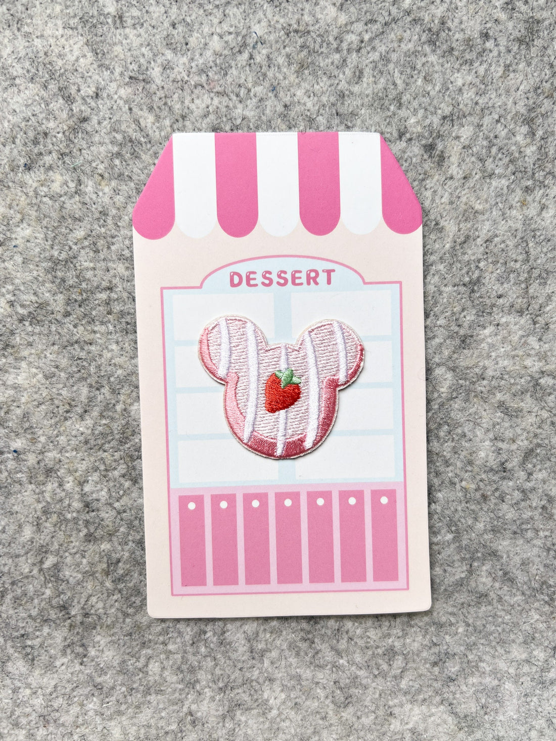 Cute Dessert Embroidery Applique, DIY, food patch, kawaii patch, cute embellishment, DIY, Sew on Patch, Cute Food, from wonderfulsews