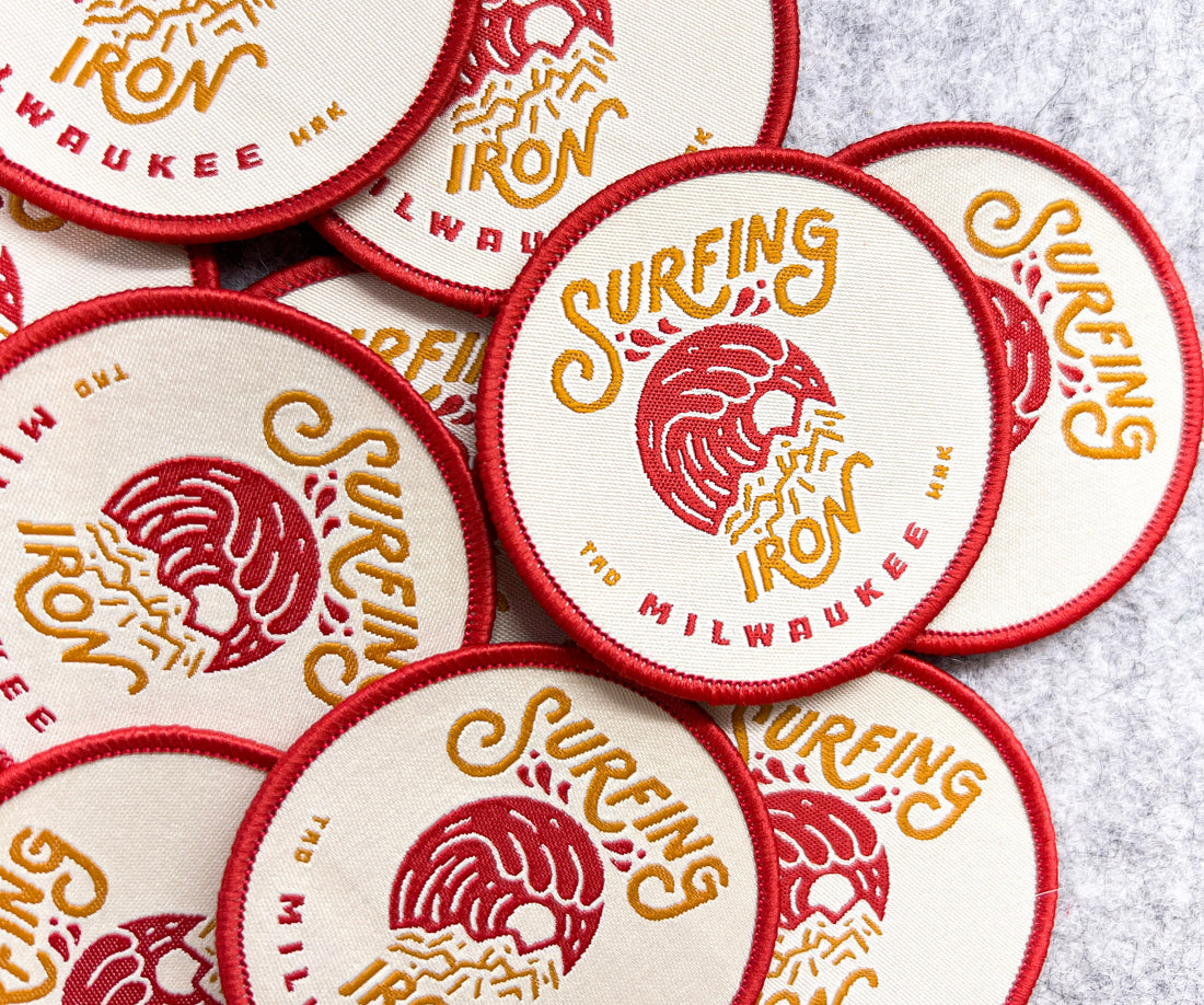 Surfing Iron Patch