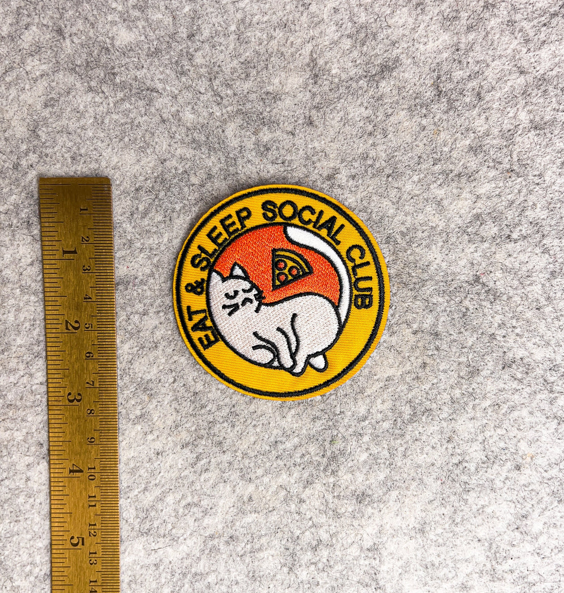 Eat Sleep Social Club Patch