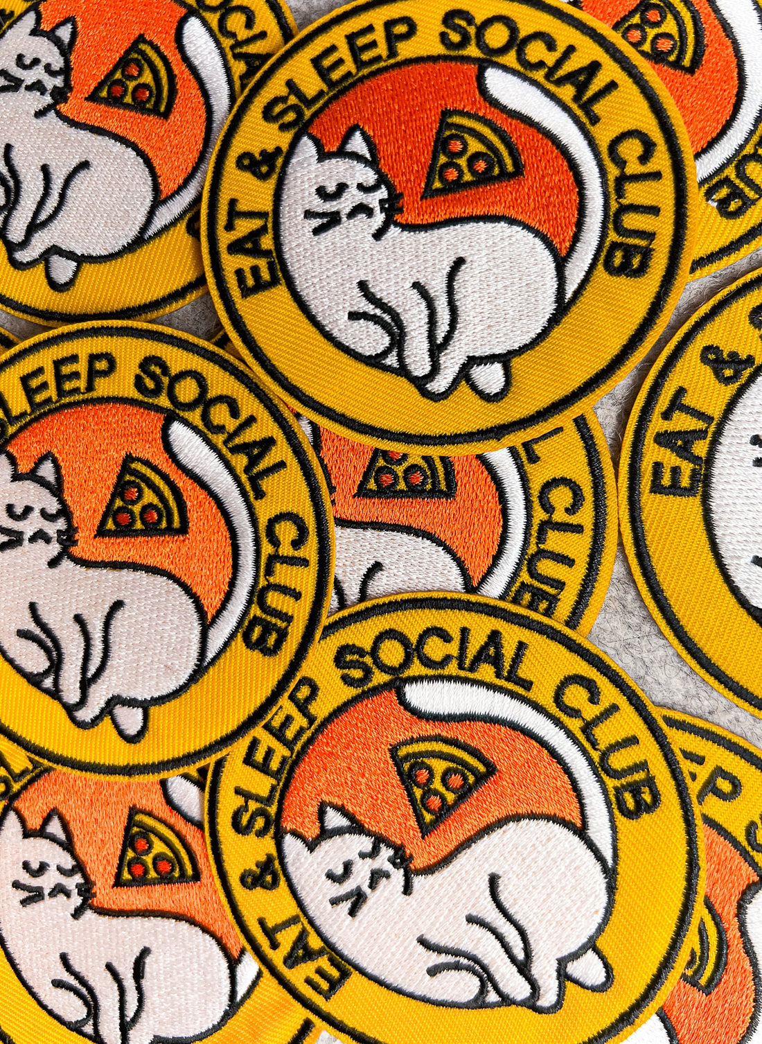 Eat Sleep Social Club Patch