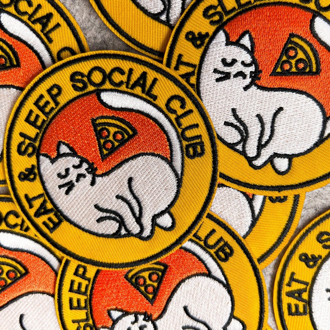 Eat Sleep Social Club Patch