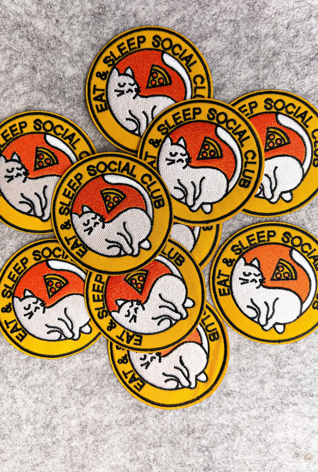 Eat Sleep Social Club Patch