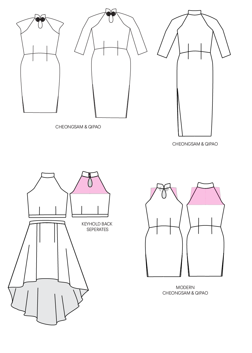 PATTERNS: DRESSES