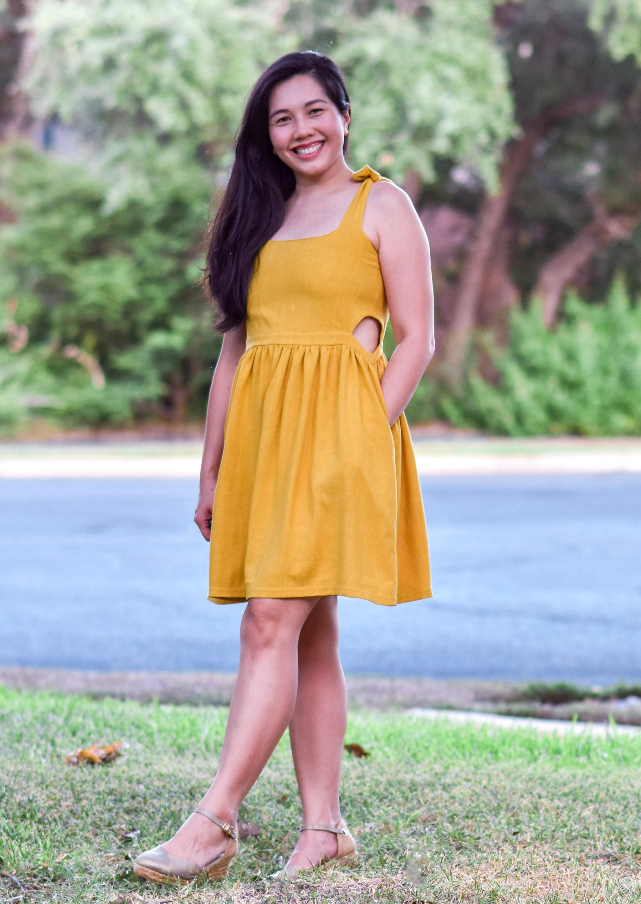 Knotty By Nature Bow Dress