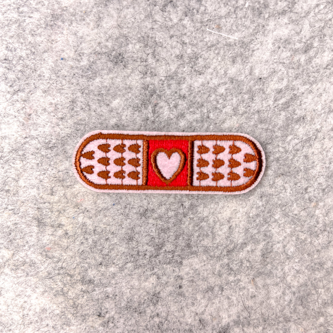 Red Bandaid with Heart