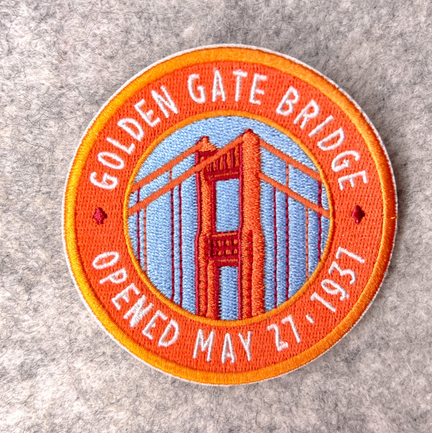 Golden Gate Bridge Patch – Wonderful Sews