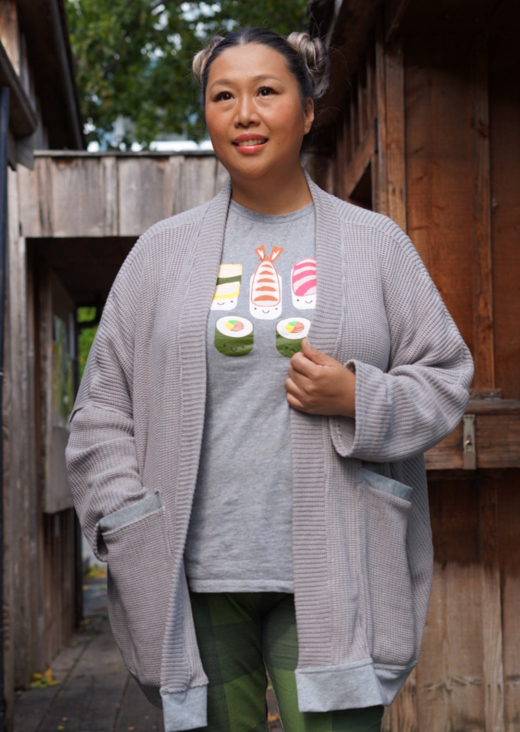 GRANCY Destruction Design Big Cardigan