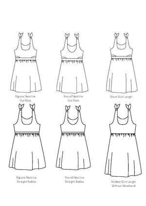 Knotty Cut Out Dress – Wonderful Sews