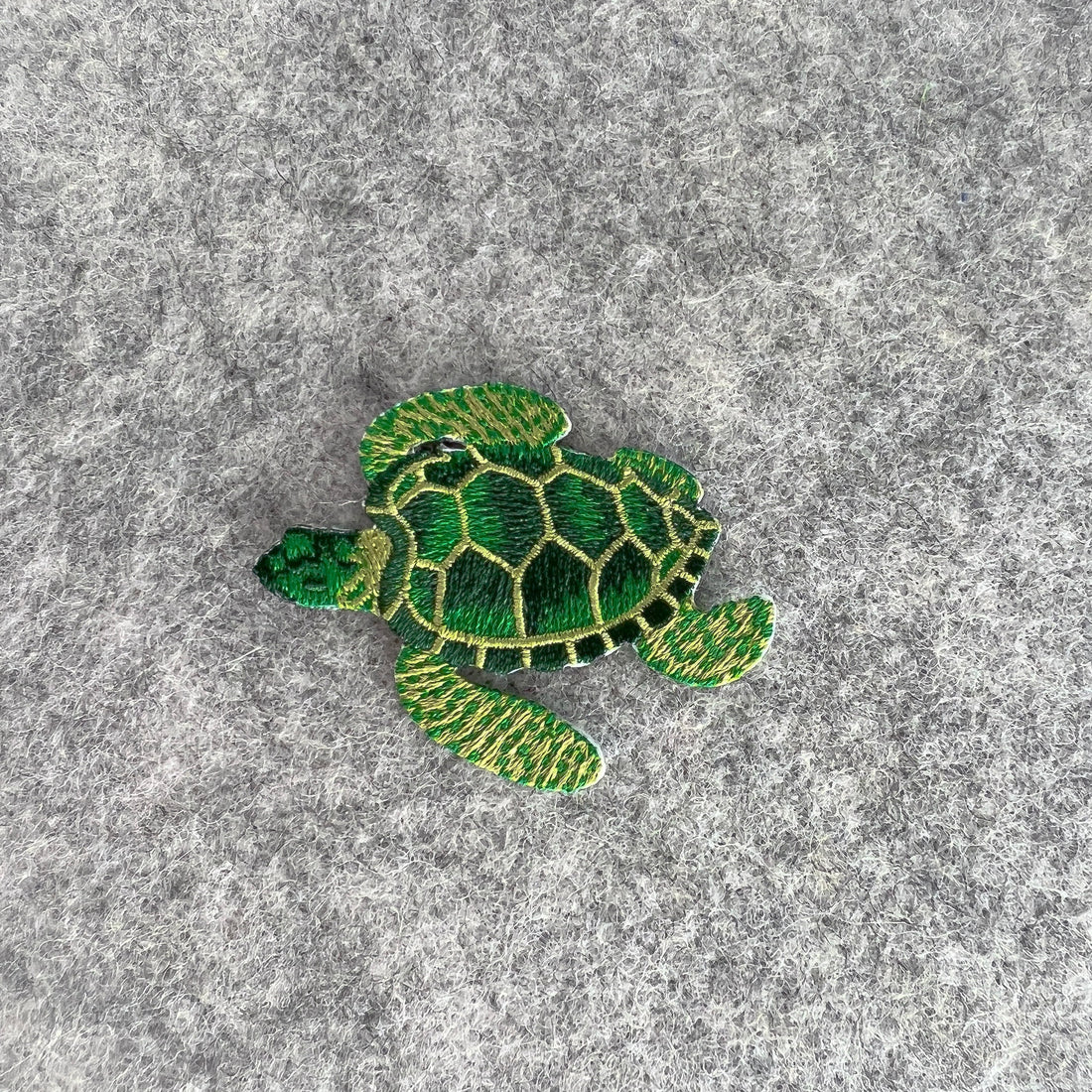 Turtle Applique Iron-on Patch