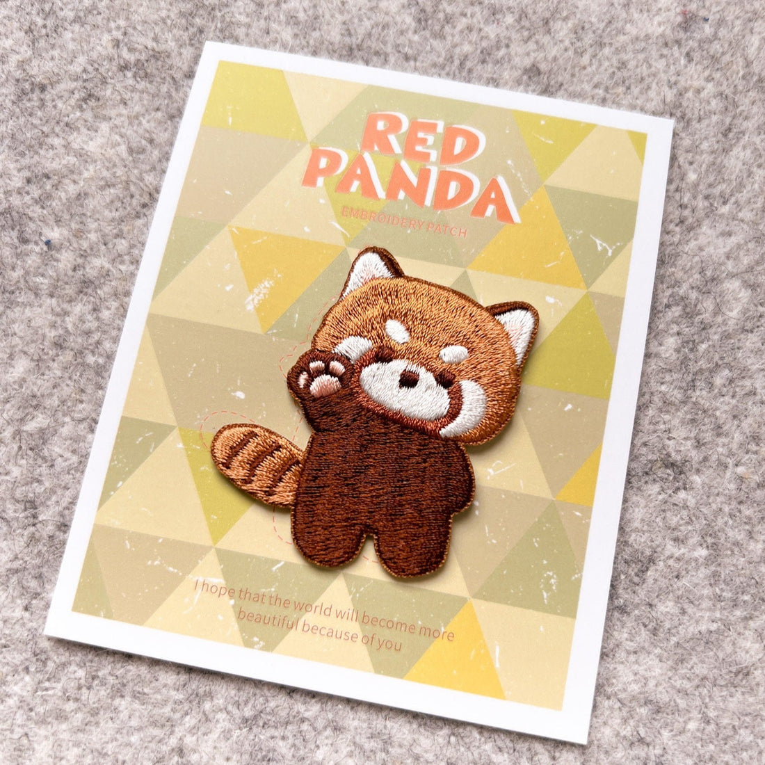 Red Panda Patch Iron-On