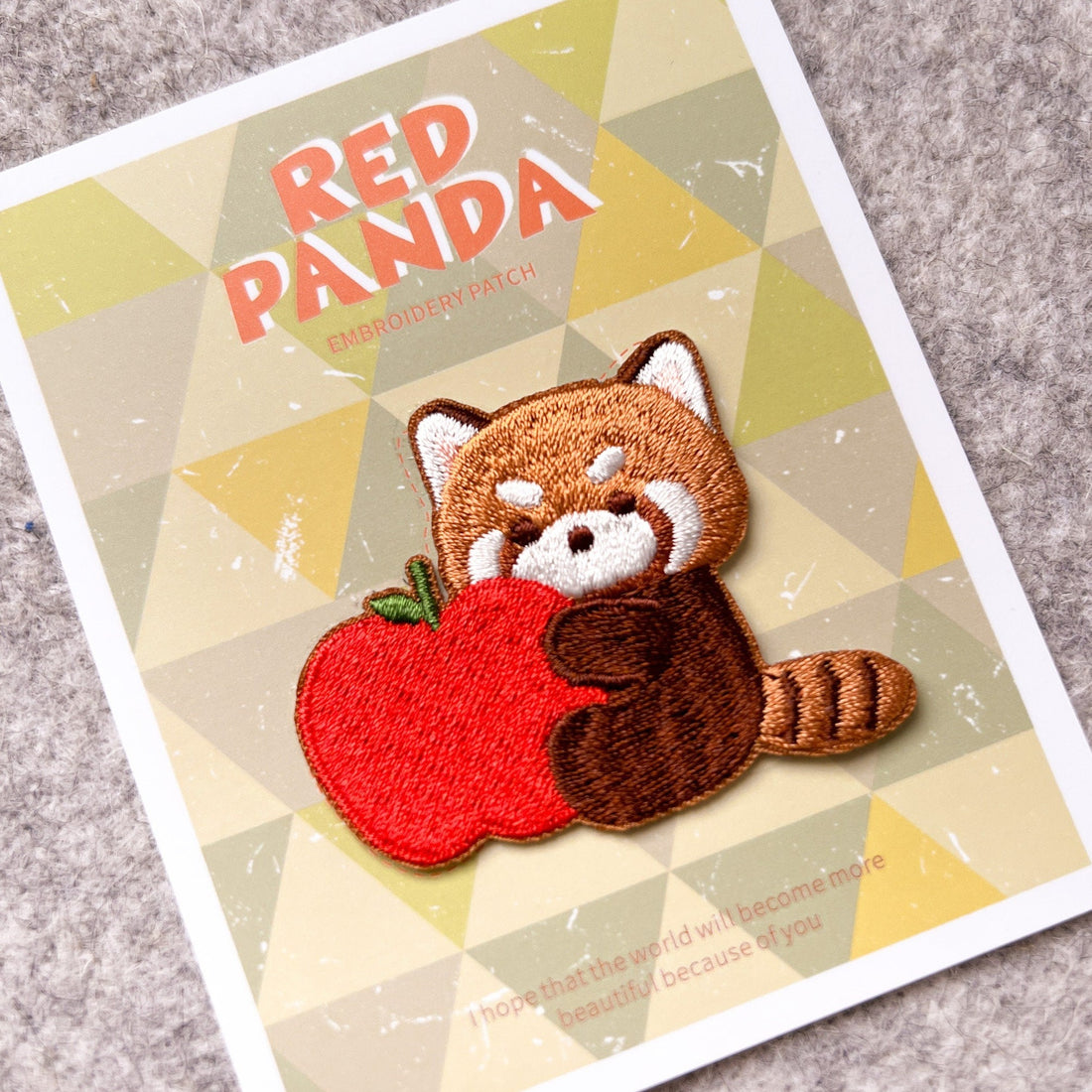 Red Panda Patch Iron-On – Wonderful Sews