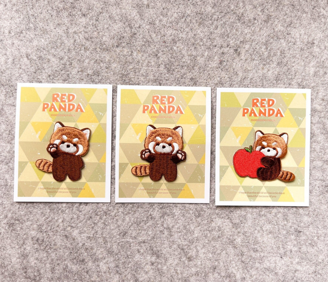 Red Panda Patch Iron-On