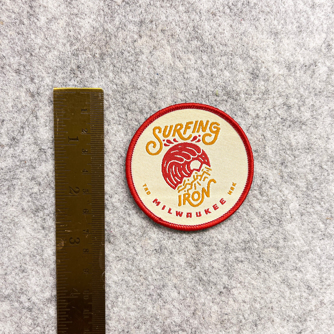 Surfing Iron Patch