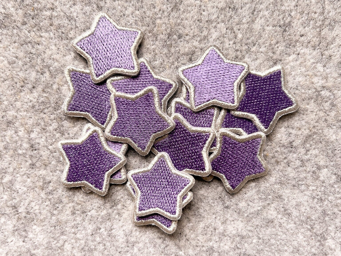 Star Patch Pattern Star Iron-on Patches, Cute Patches, Star Patches for Kids – Wonderful Sews