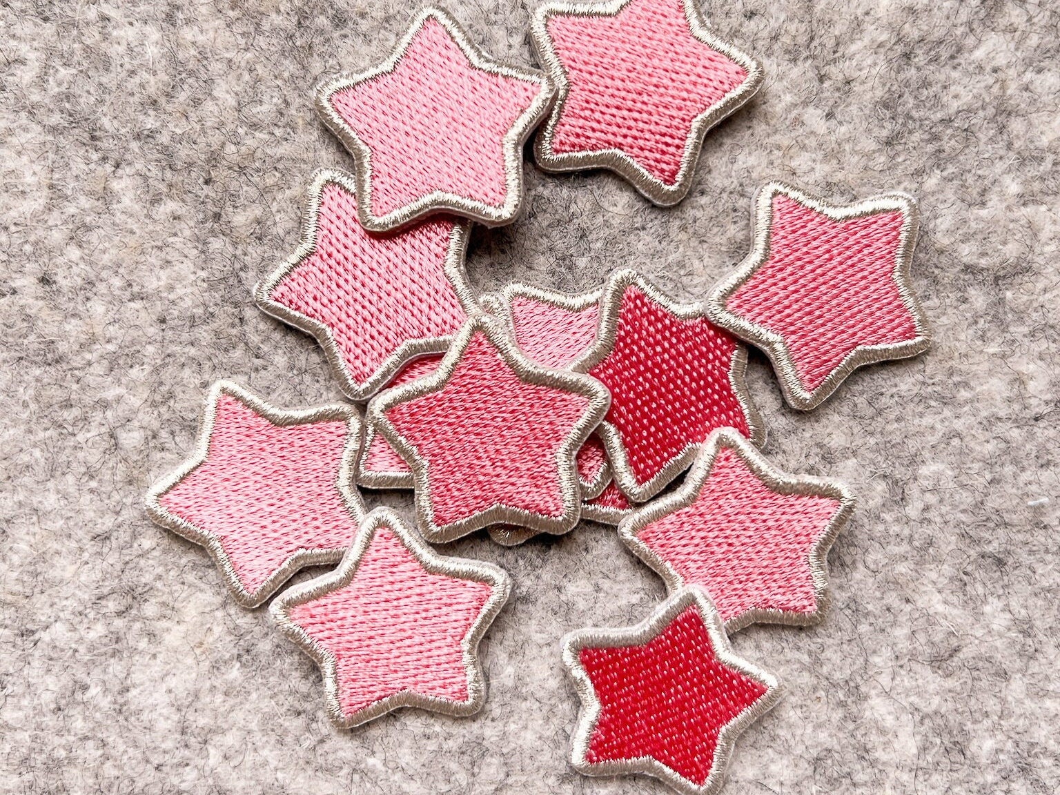 Star Iron-on Patches, Cute Patches, Star Patches for Kids