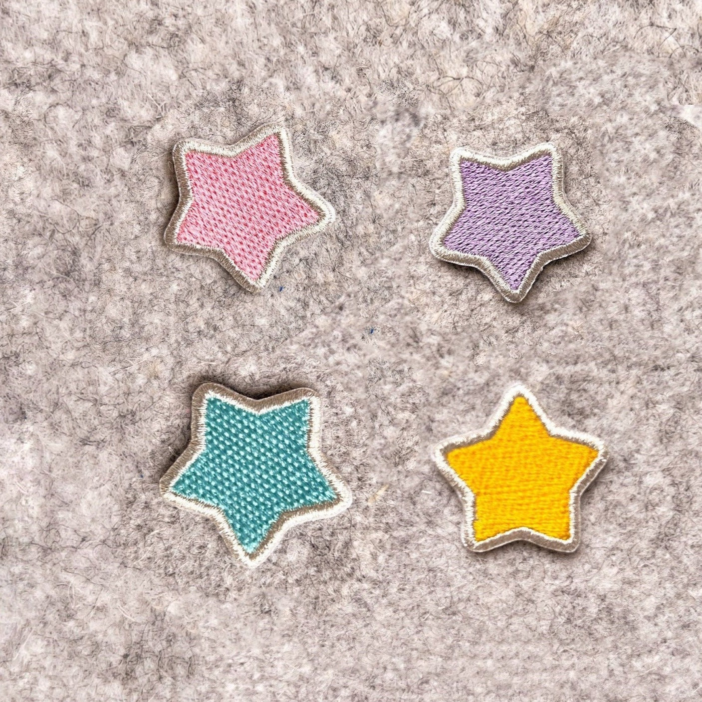 Star Iron-on Patches, Cute Patches, Star Patches for Kids